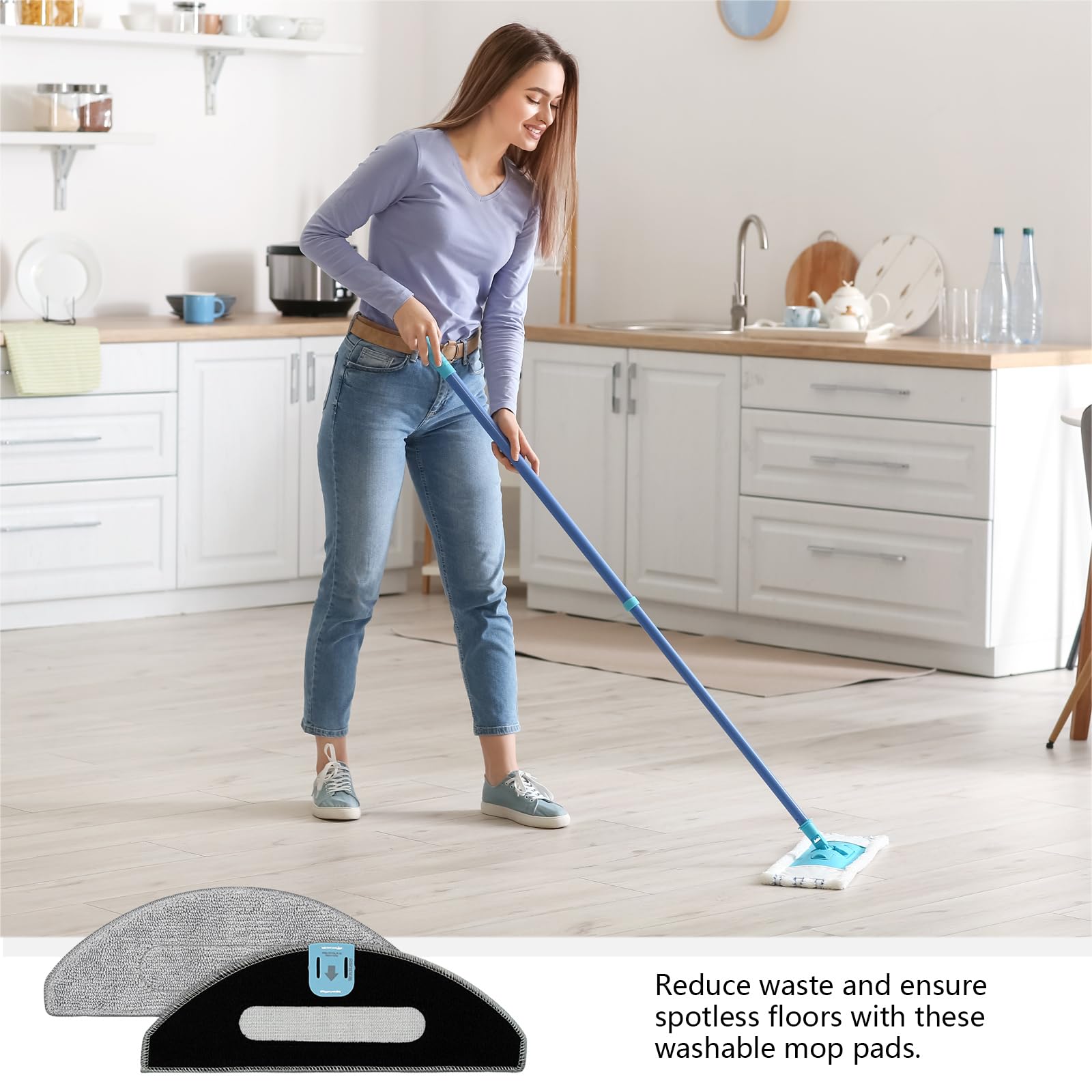 Amazon.co.jp: Azxcvbnm 洗える掃除ロボット掃除機 洗えるモップクロス